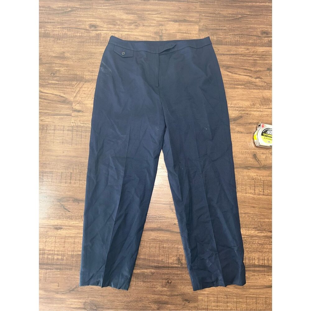 Jones New York Navy Blue Signature Pants, Sz 12